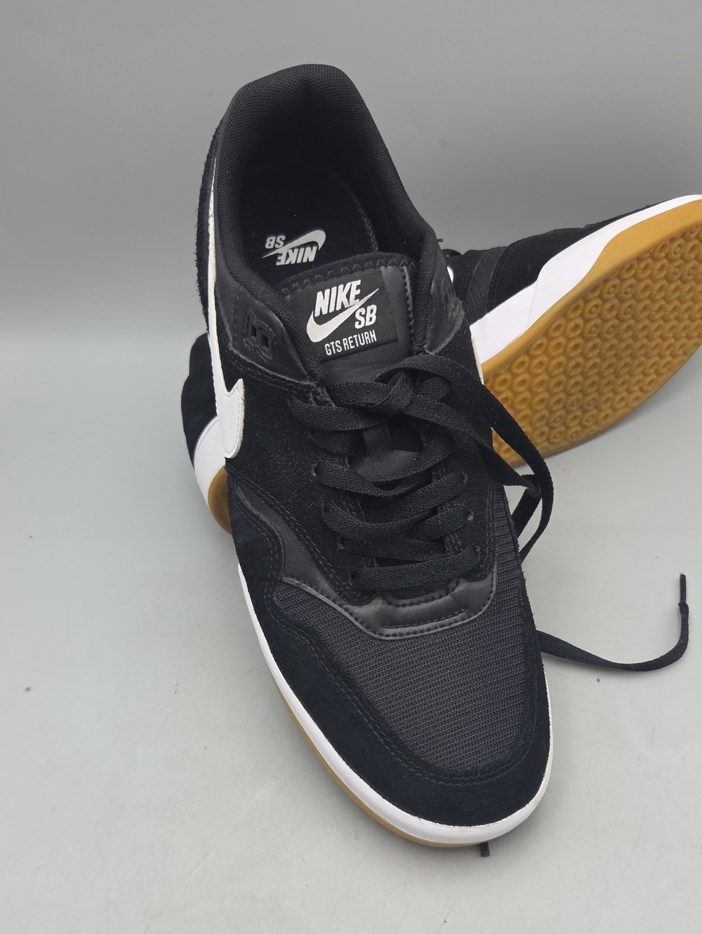 Nike GTS Return SB ‘Black Gum’ Skateboard Shoes CD4990-001 Men Size 12